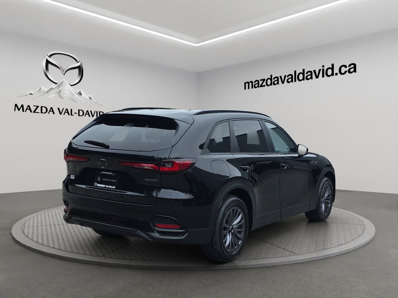 Mazda CX-70 hybride rechargeable GS-L SC TI 2026 Noir de jais mica Val-David - photo #5