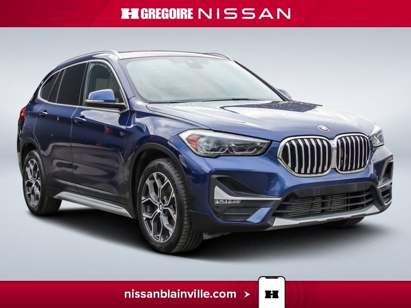 BMW X1 xDrive28i AWD CUIR-TOIT-CARPLAY-SIEGE CHAUFFANT 2020 Bleu