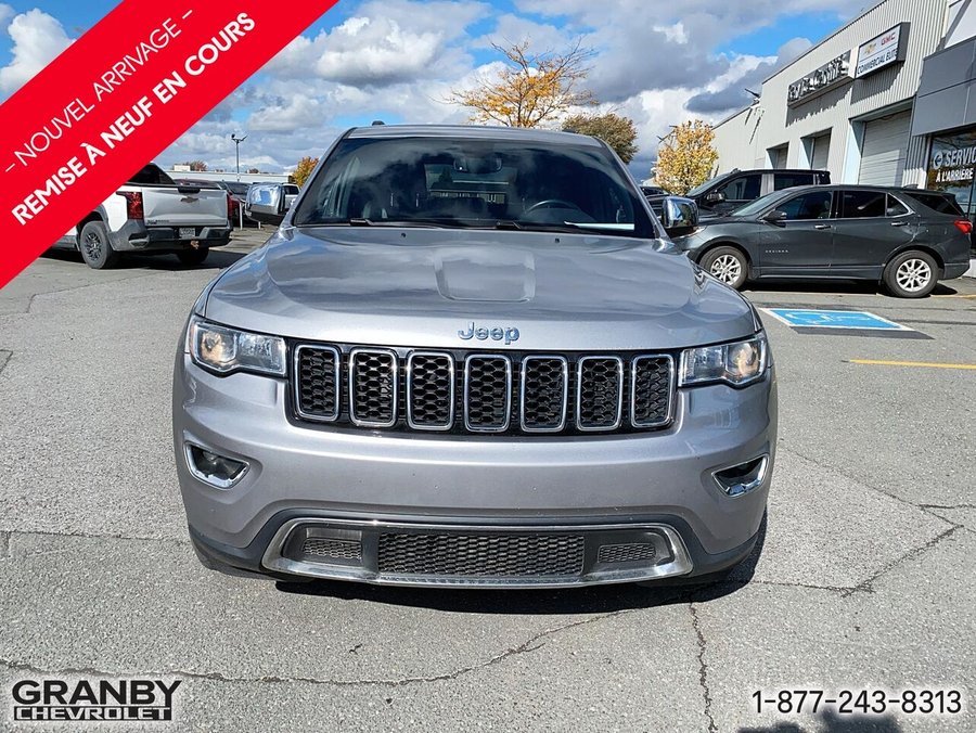 2018 Jeep Grand Cherokee Limited 4x4 Silver