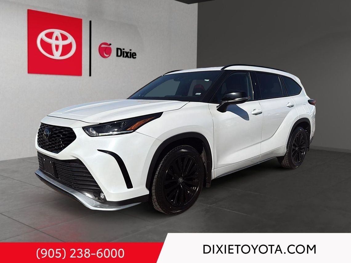 2024 Toyota Highlander Power Sunroof, Leather Interior, Heated Seats, Alloy Wheels, Heated Steering Wheel, Bluetooth Wind Chill Pearl Mississauga - photo #0