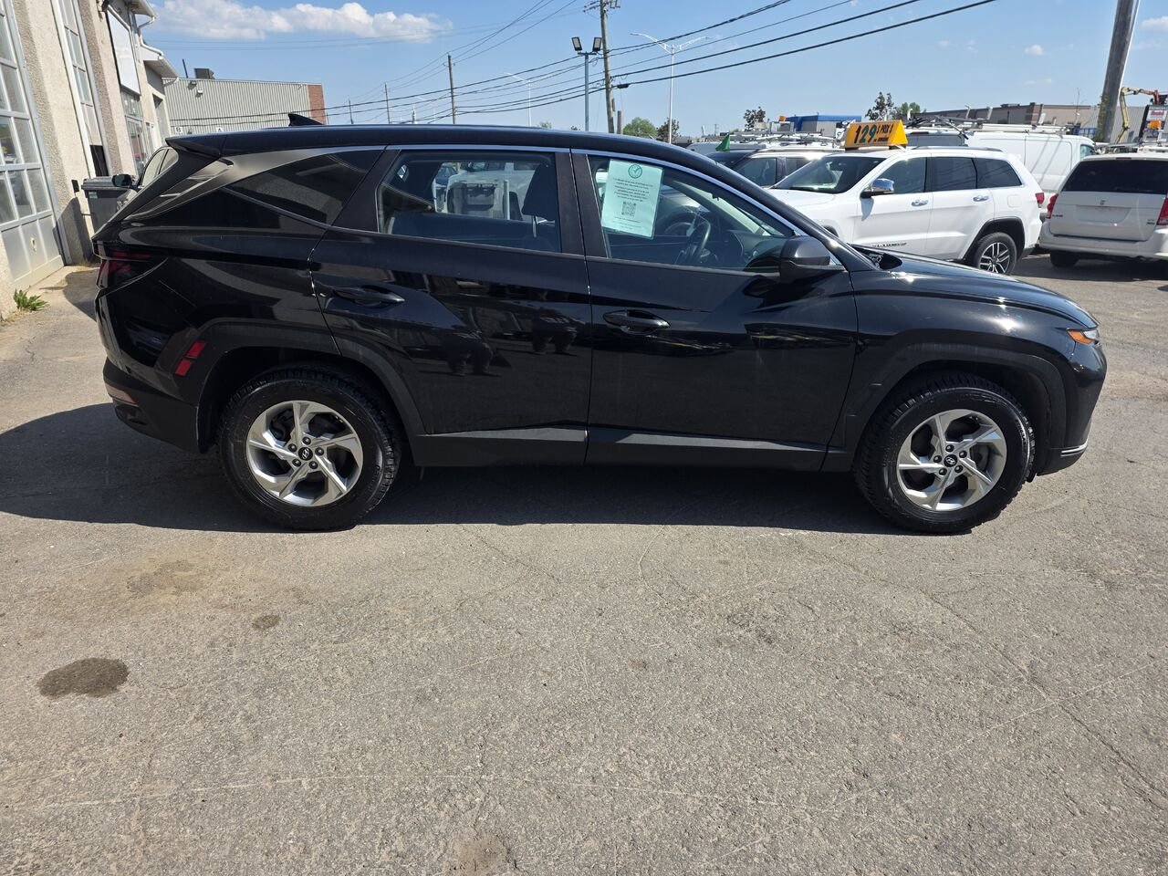2023 Hyundai Tucson Black  - photo #6