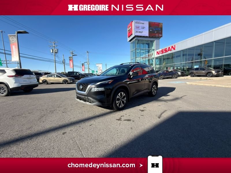 Nissan Rogue SV * AWD * Caméra * Mag * Carplay à partir 2.99% 2021 Noir