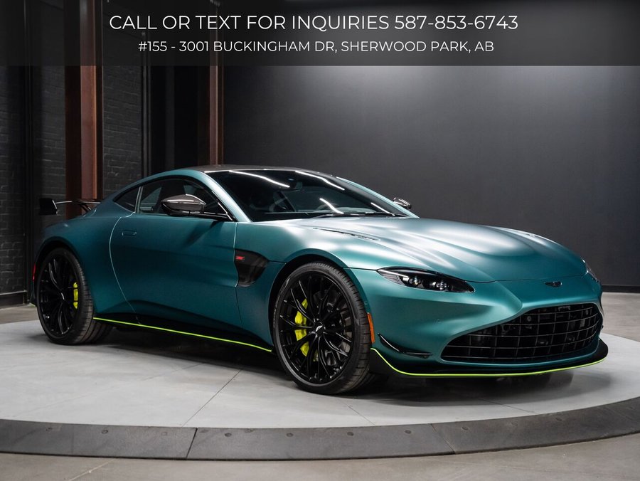 2023 Aston Martin Vantage F1 Edition | Stealth Wrap | Carbon Roof | Valved Exhaust Green