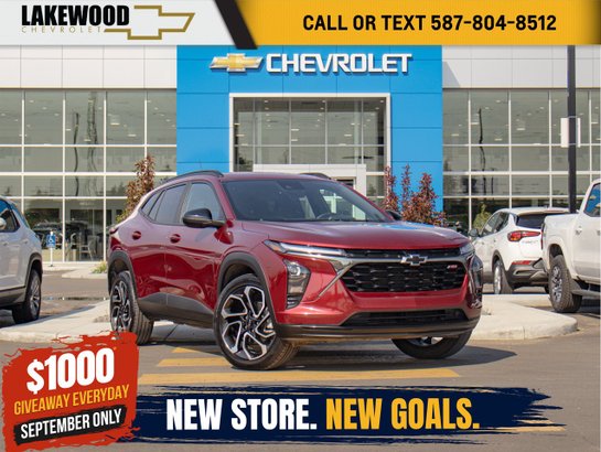 2025 Chevrolet Trax 2025 Red