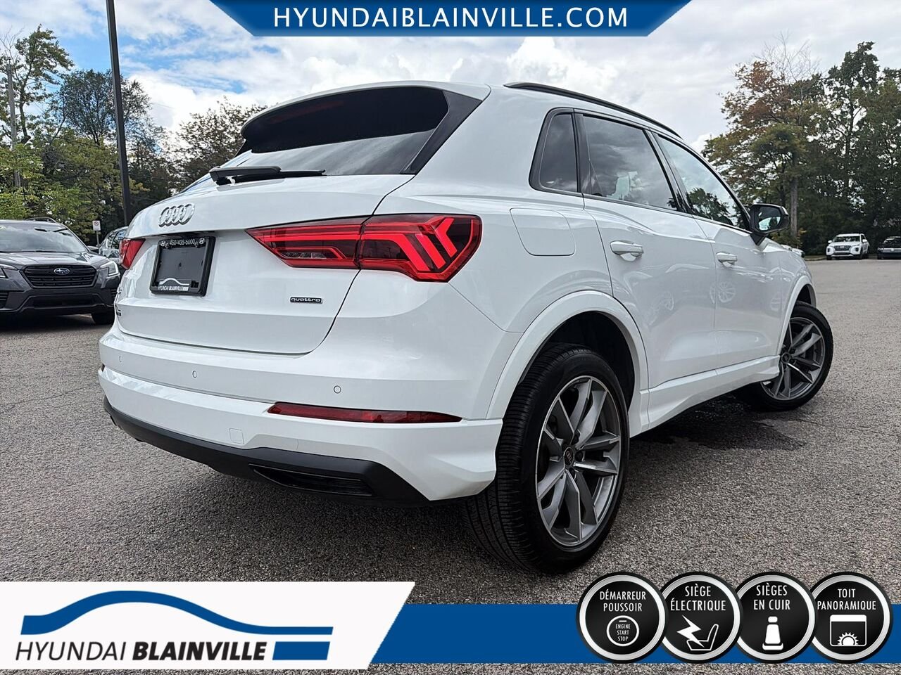 2023 Audi Q3 White Blainville - photo #3