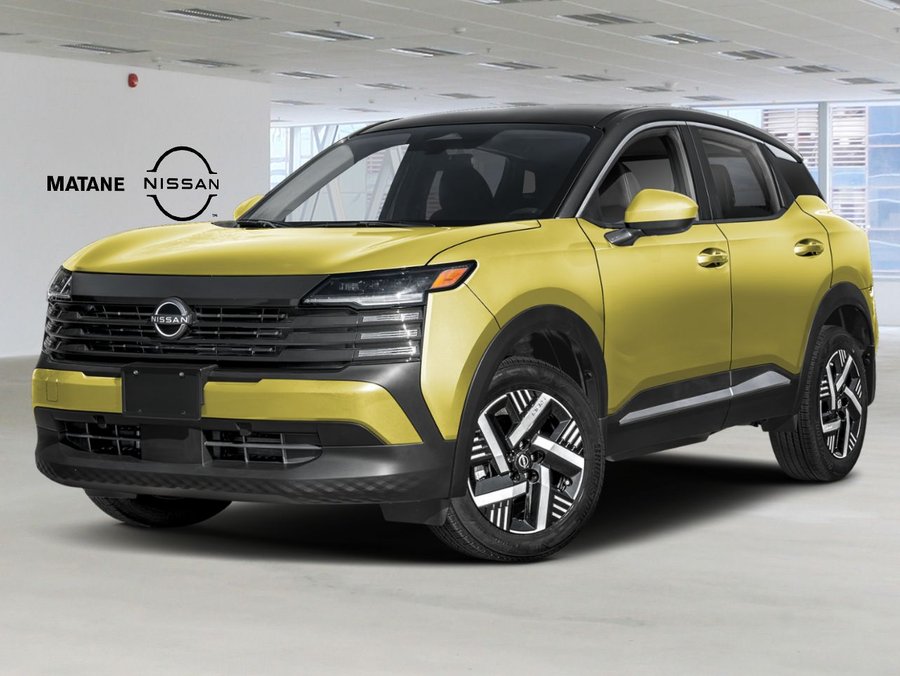 NISSAN Kicks 2026 2026 Jaune yuzu métallisé/Noir intense