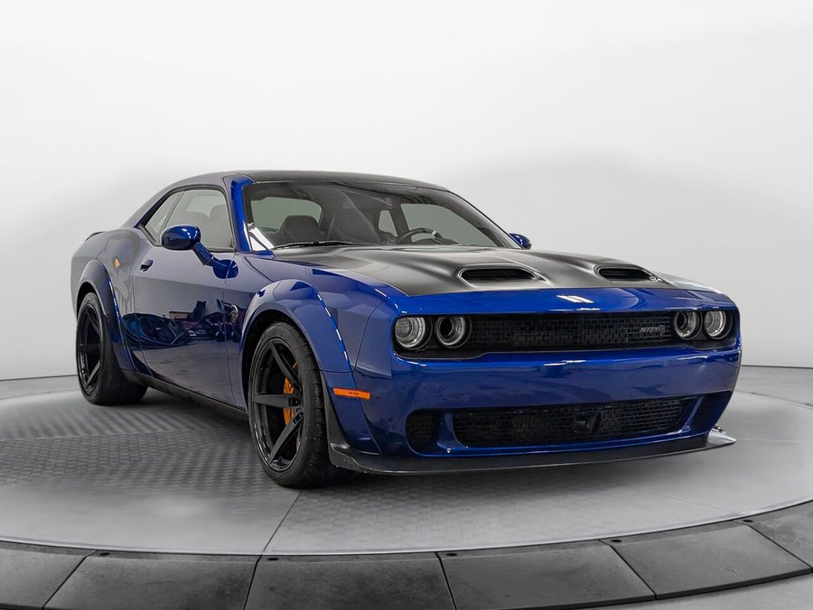 2022 DODGE SRT Hellcat Widebody Modifié Éthanol et Supercharged Grossit et plus Blue