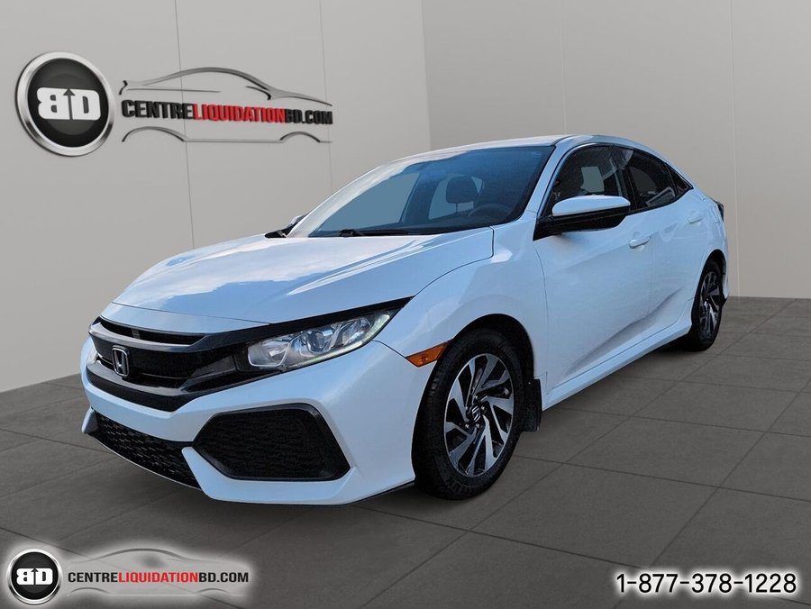 2017 Honda Civic Hayon LX CVT 5 portes White