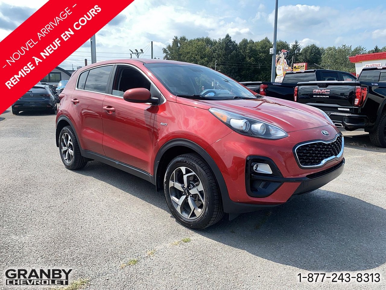 2021 Kia Sportage awd | 26-0993A Red Granby - photo #2