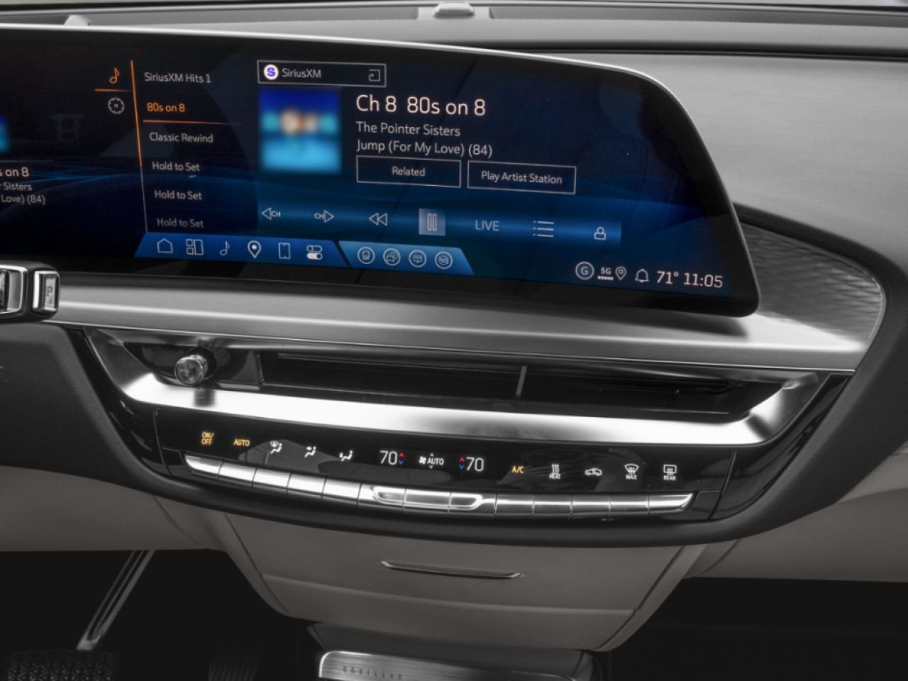 2027 CADILLAC LYRIQ LYRIQ ELECTRIC SPORT AWD (1SF) Argent Silver Metallic Laval - photo #8