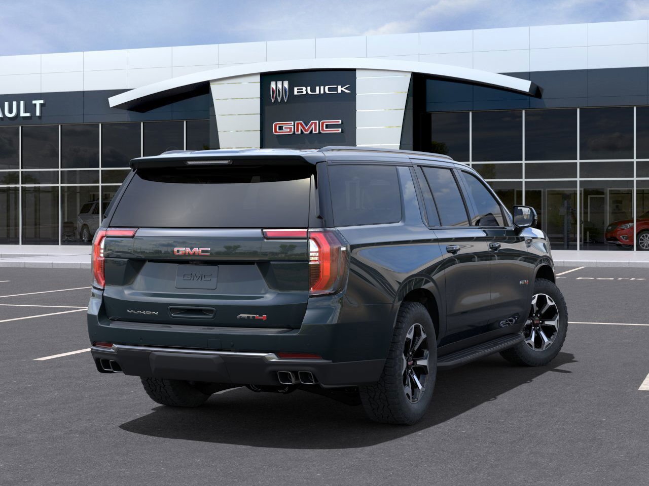 GMC Yukon XL AT4 2025 Pin de minuit Saint-Eustache - photo #3
