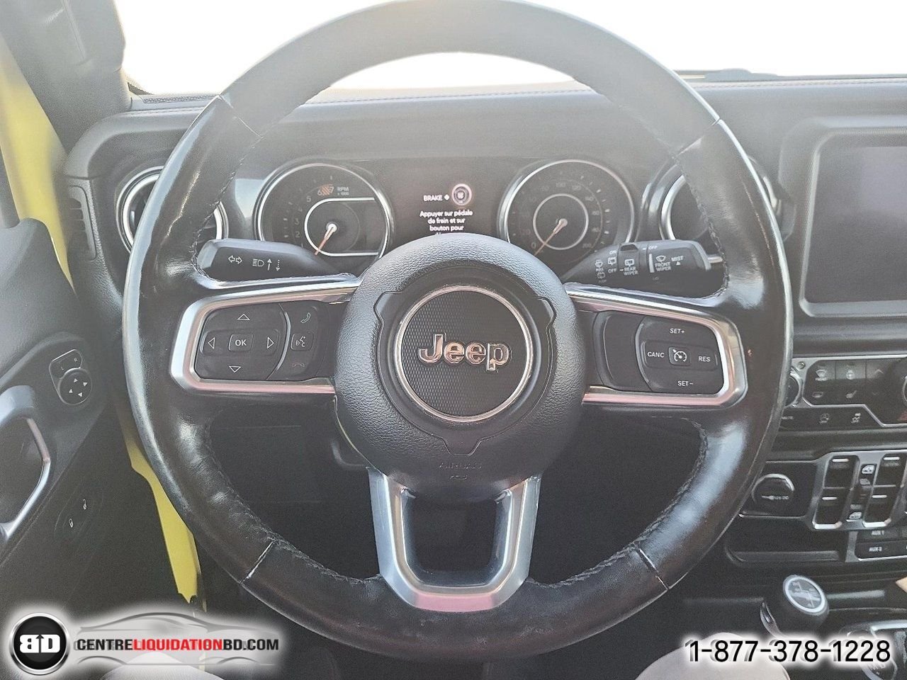 2023 Jeep Wrangler Sahara Altitude | A8695 Yellow Granby - photo #16