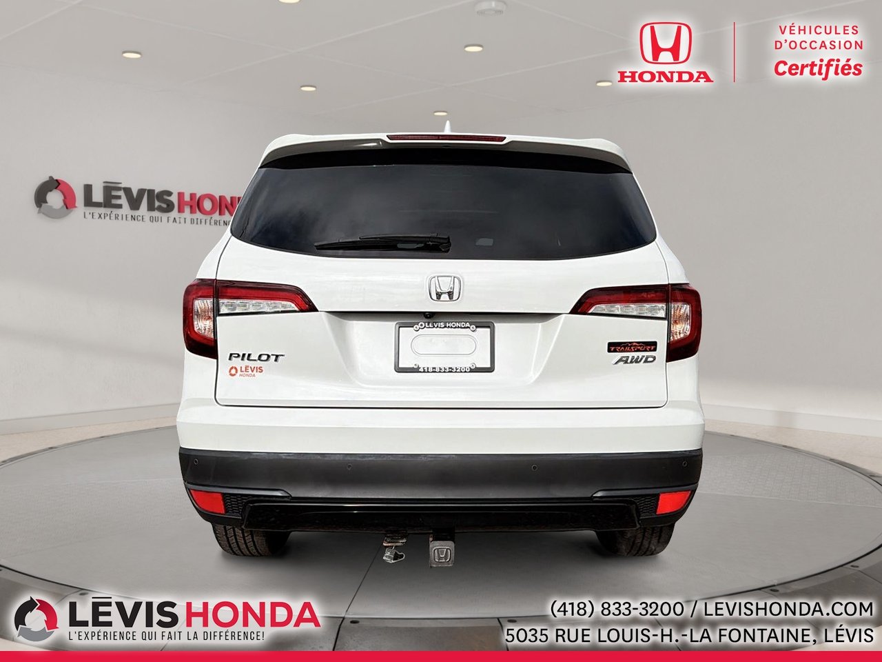 Honda Pilot TrailSport TI 2022 Blanc Lévis - photo #5