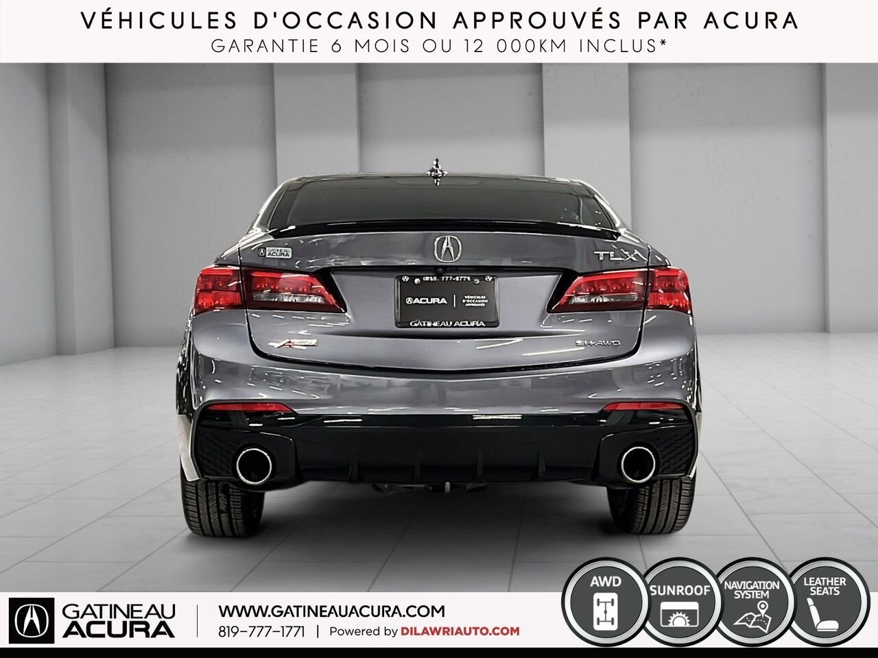 2020 Acura TLX A-Spec Tech SH-AWD Grey Gatineau - photo #16