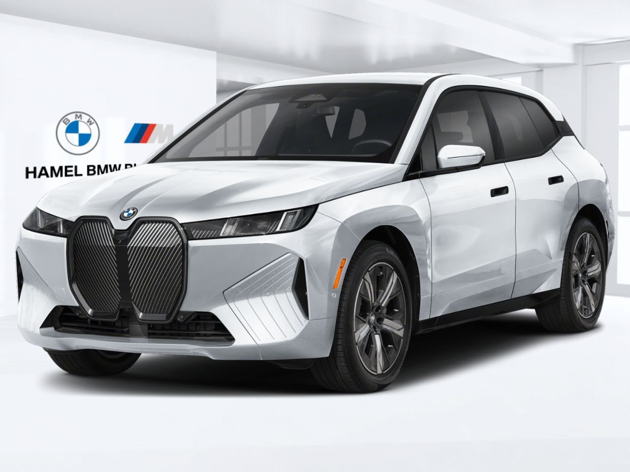 BMW iX xDrive60 2026 Blanc Blainville - photo #0