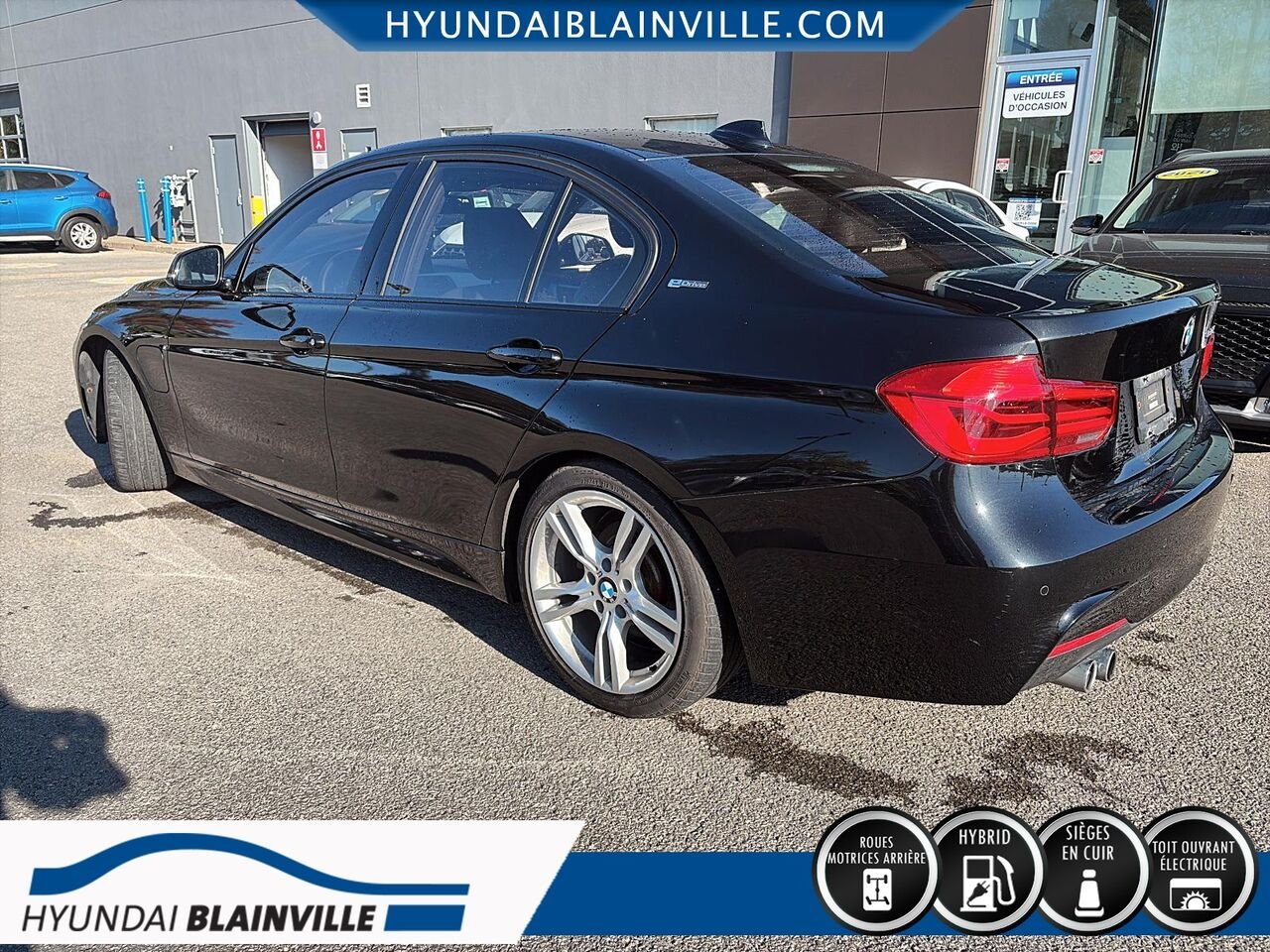 BMW Série 3 2018 Noir Blainville - photo #5