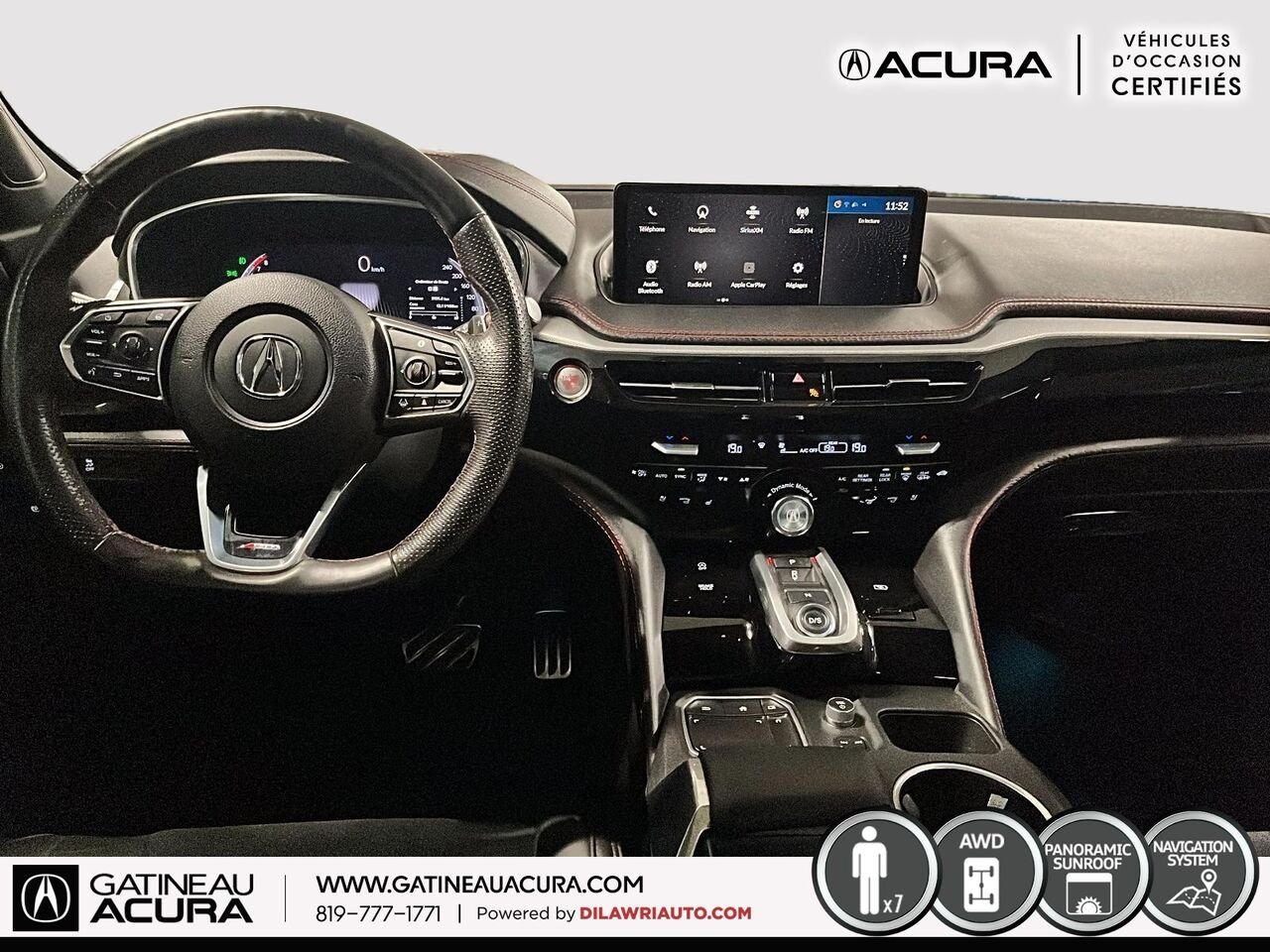 2023 Acura MDX A-Spec SH-AWD Grey Gatineau - photo #2