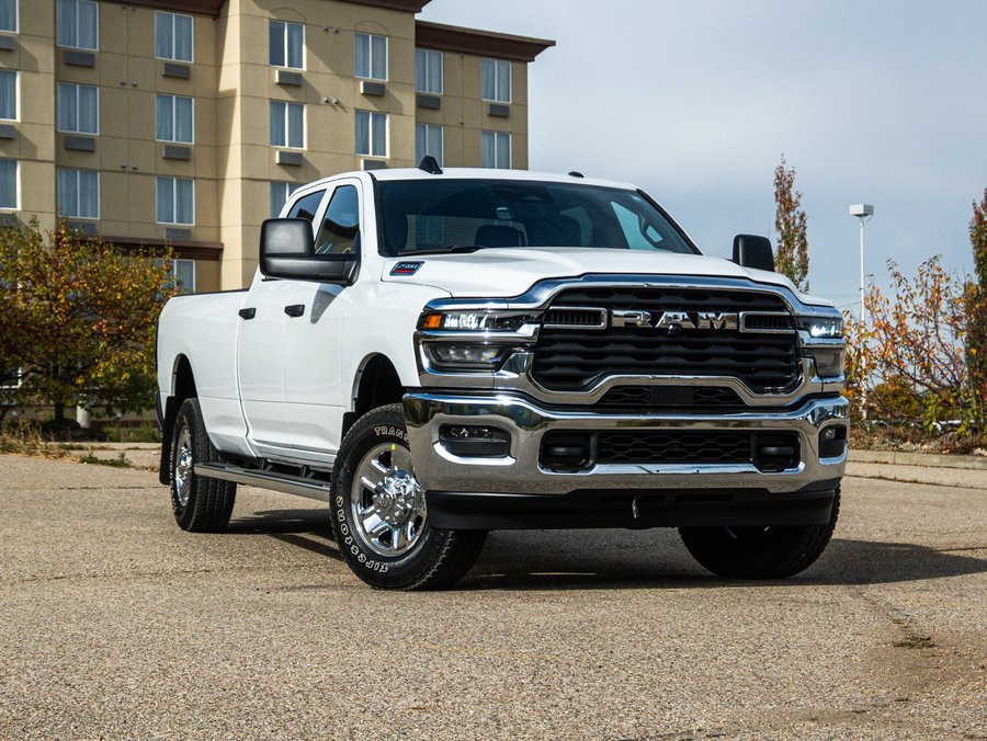 2025 Ram 2500 Tradesman 6.4L Longbox | Remote Start White