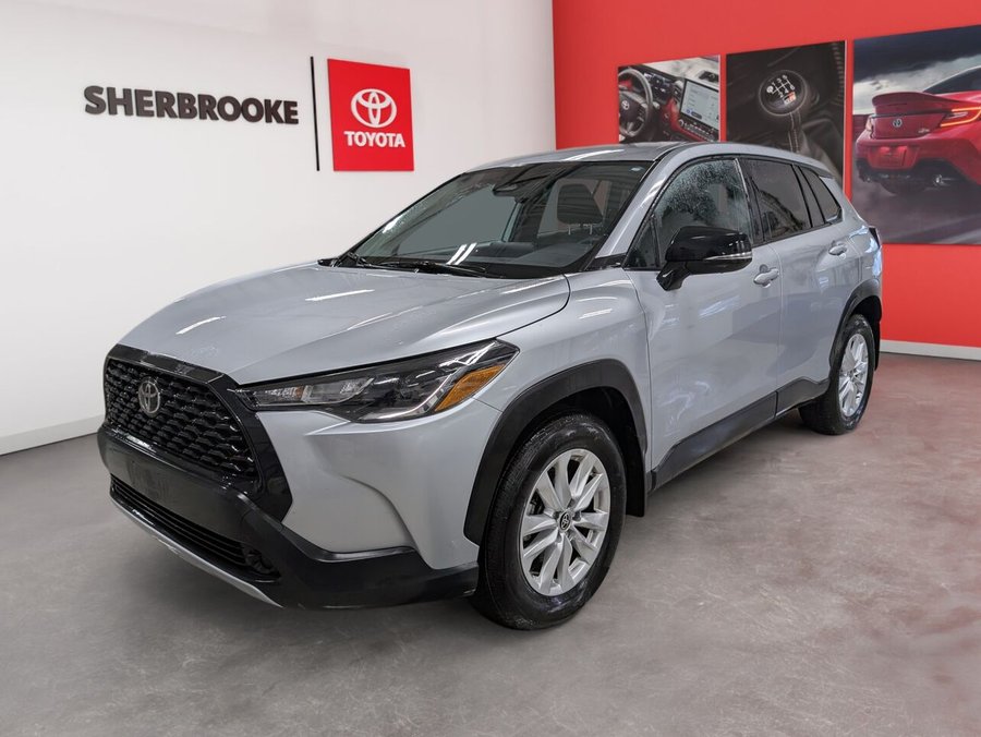 2025 Toyota Corolla Cross LE AWD/SIÈGES CHAUFFANTS/AC BIZONE/VOLANT CHAUFFANT/BLUETOOTH Sonic Silver Metallic