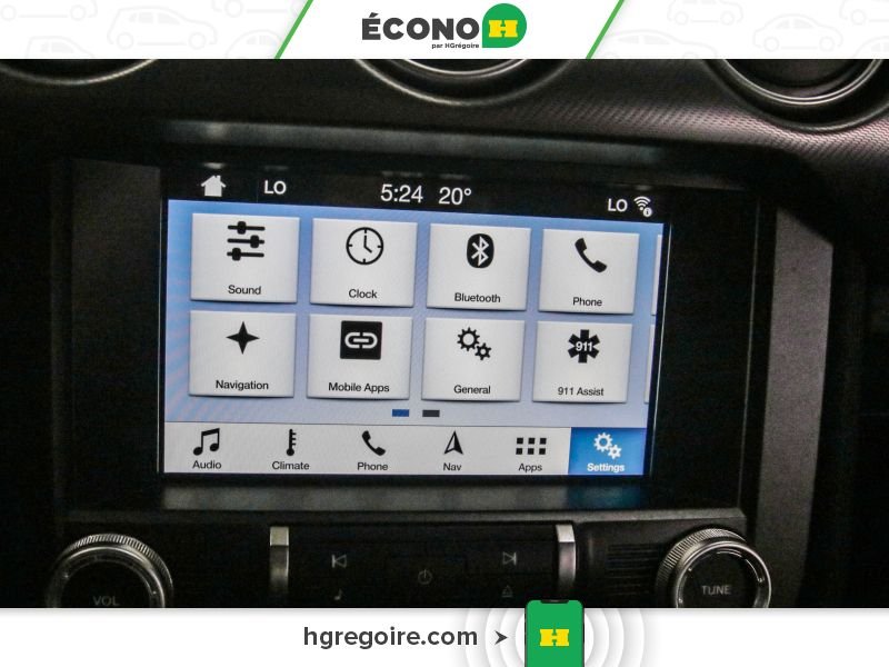 Ford Mustang 726363 | ECOBOOST PREMIUM AUTO A/C CUIR NAV MAGS CAM RECUL 2018 Noir Laval - photo #9