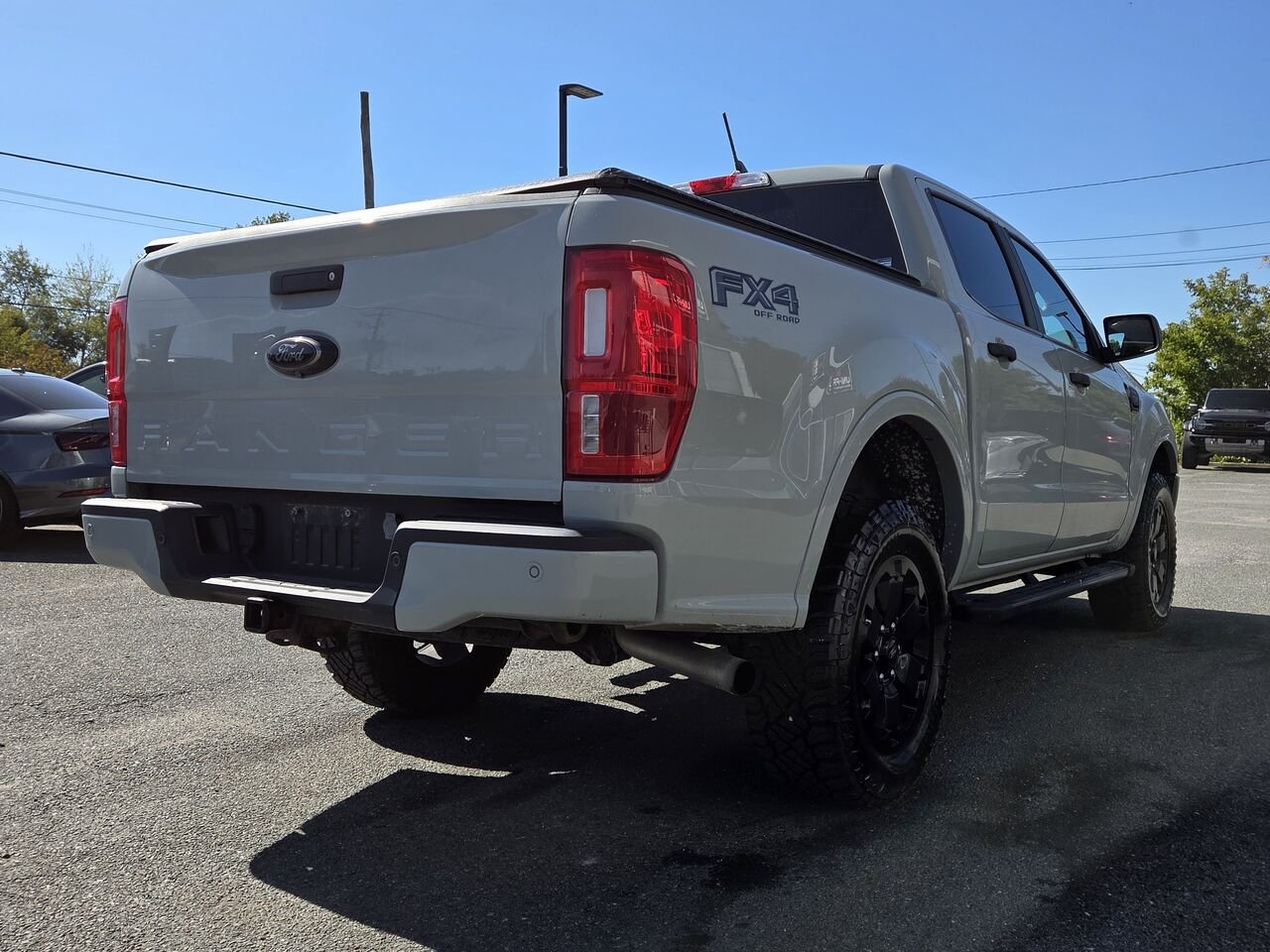 Ford Ranger XLT 2021 Gris Granby - photo #6
