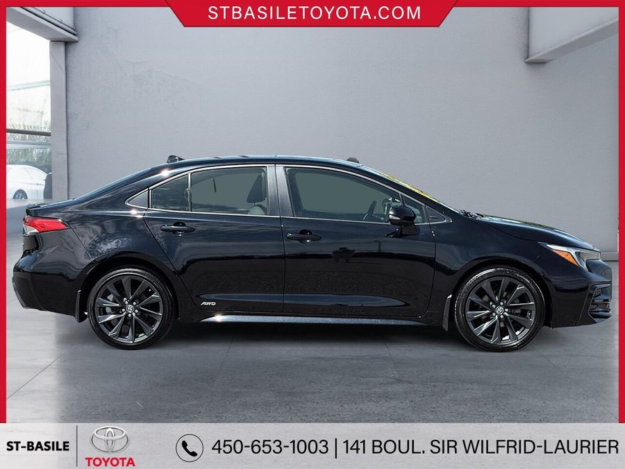 TOYOTA Corolla Hybride 2024 2024 Noir minuit métallisé