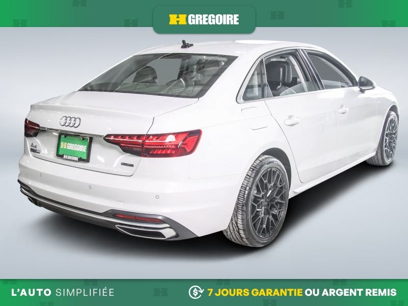 Audi A4 821306 | PROGRESSIVE AWD AUTO A/C CUIR TOIT NAV MAGS 2021 Noir Laval - photo #7
