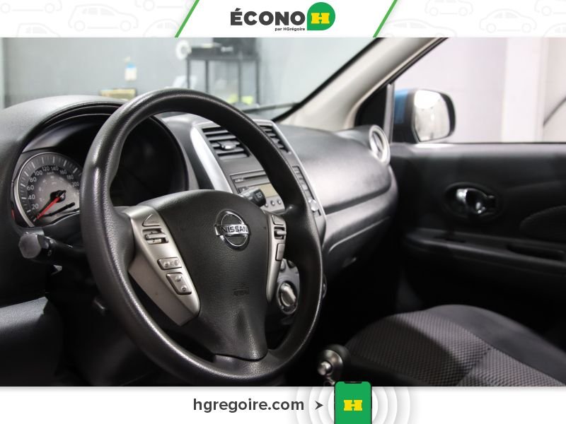 Nissan MICRA 822827 | S AUTO A/C GR ELECT 2018 Bleu Laval - photo #7