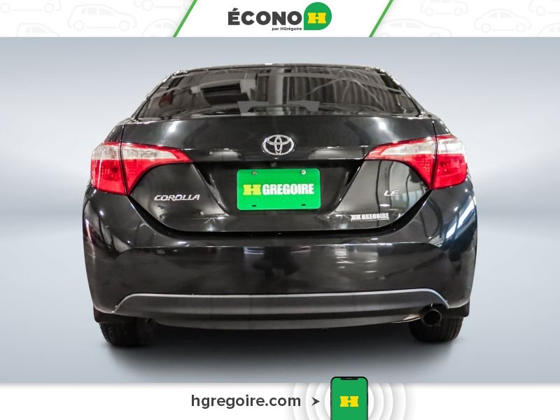 Toyota Corolla 822013 | LE AWD A/C GR ÉLECT MAGS CAM RECUL BLUETOOTH 2017 Noir Laval - photo #6
