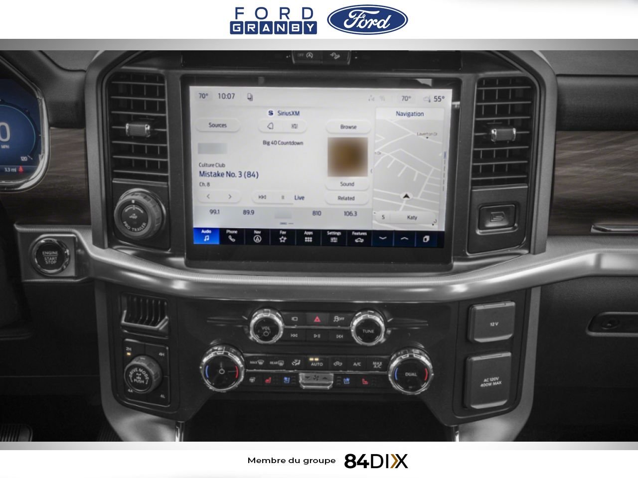 2026 Ford F-150 Agate Black Metallic Granby - photo #8