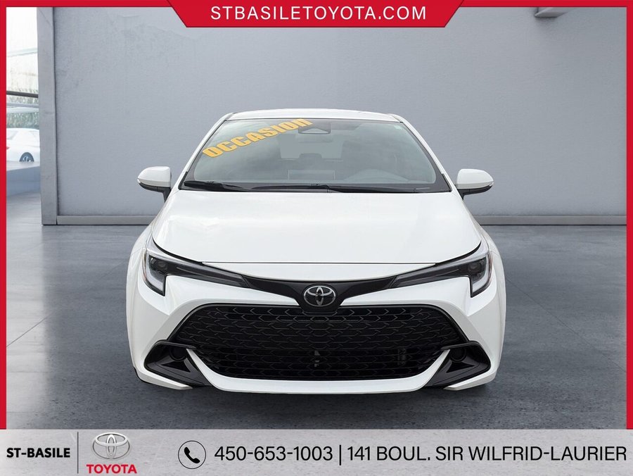 TOYOTA Corolla à hayon SE AMÉLIORÉ FWD 2025 Blanc