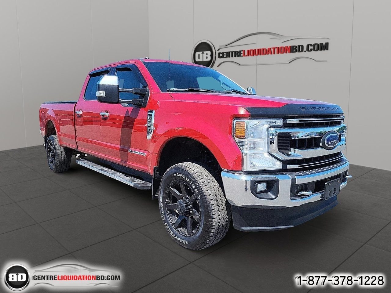 Ford Super Duty F-250 SRW XLT cabine 6 places 4RM caisse de 8 pi | A8703 2020 Rouge Granby - photo #2