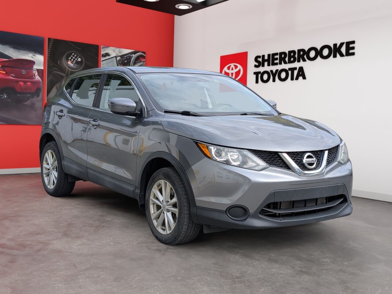 Nissan Qashqai S/SIÈGES CHAUFFANTS/AC/CAMÉRA DE RECUL 2017 Gris Sherbrooke - photo #1