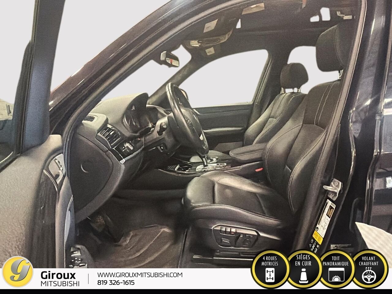 2017 BMW X3 XDRIVE28I Black Sainte-Agathe-des-Monts - photo #9