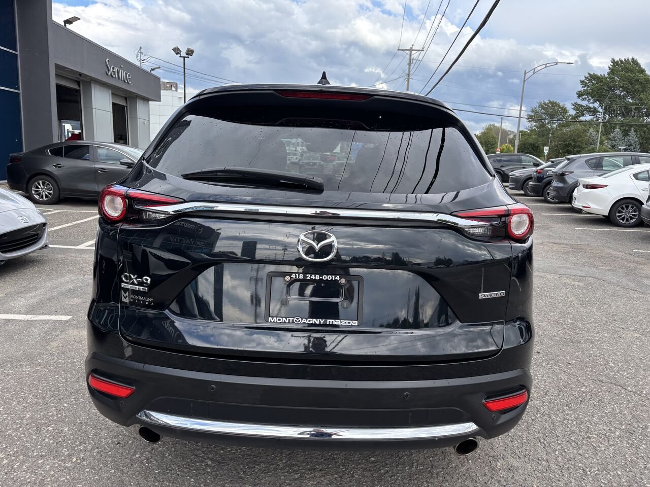 MAZDA CX-9 SIGNATURE Signature TI 2022 Noir Montmagny - photo #4