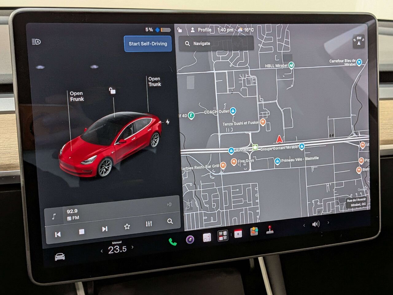 Tesla Model 3 Standard Range Plus RWD 2020 Rouge Val-David - photo #21