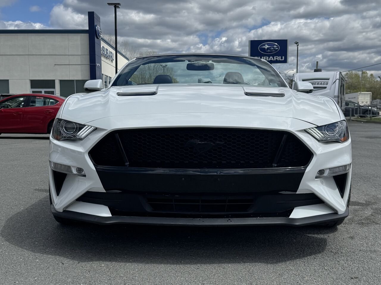 2018 Ford Mustang GT Convertible White Granby - photo #9