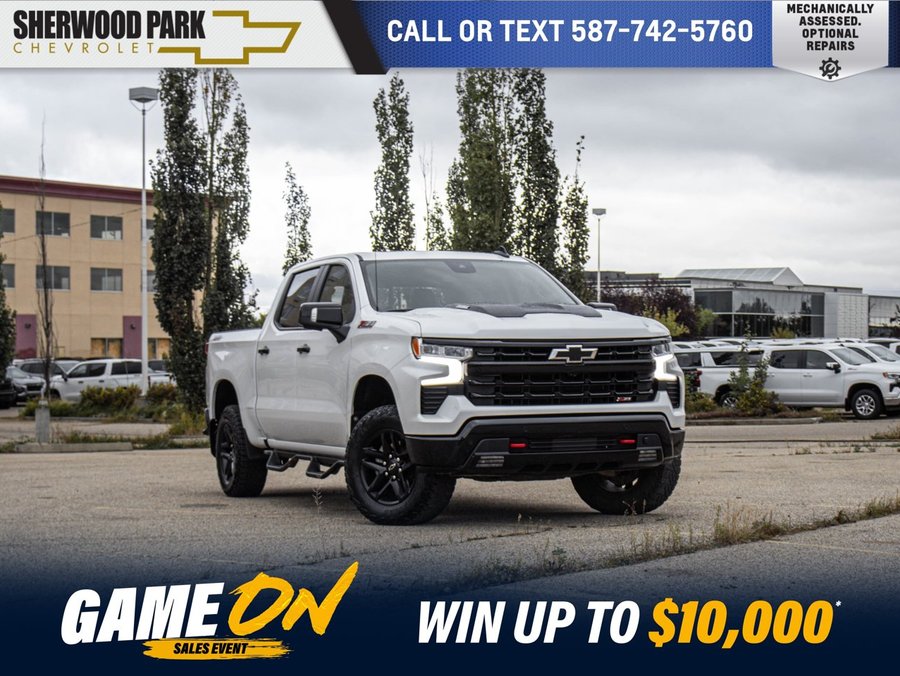 2024 Chevrolet Silverado 1500 LT Trail Boss 3.0L | Sunroof White