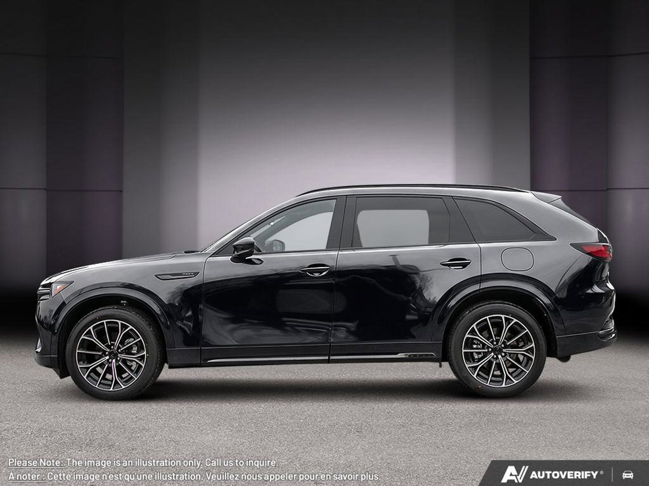 2026 Mazda CX-70 PHEV JM3KJEHA9T1211462 Jet Black Mica Mirabel - photo #2