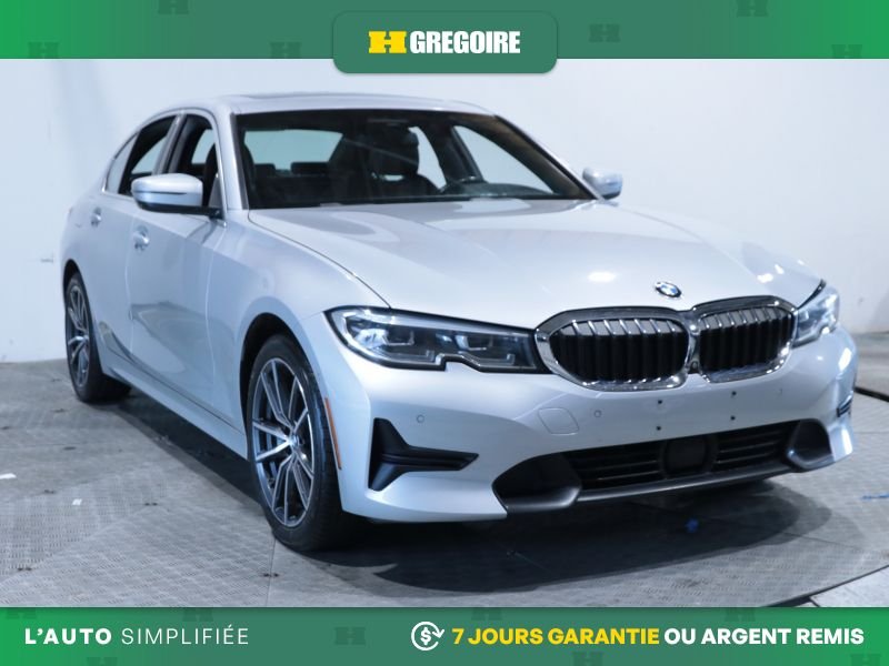 BMW 330I 330i xDrive AUTO AC CUIR TOIT NAV MAGS CAM RECULE 2019 Argent