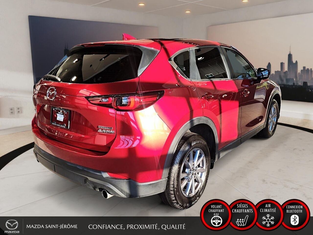 2024 Mazda CX-5 Red Ste-Agathe des Monts - photo #5