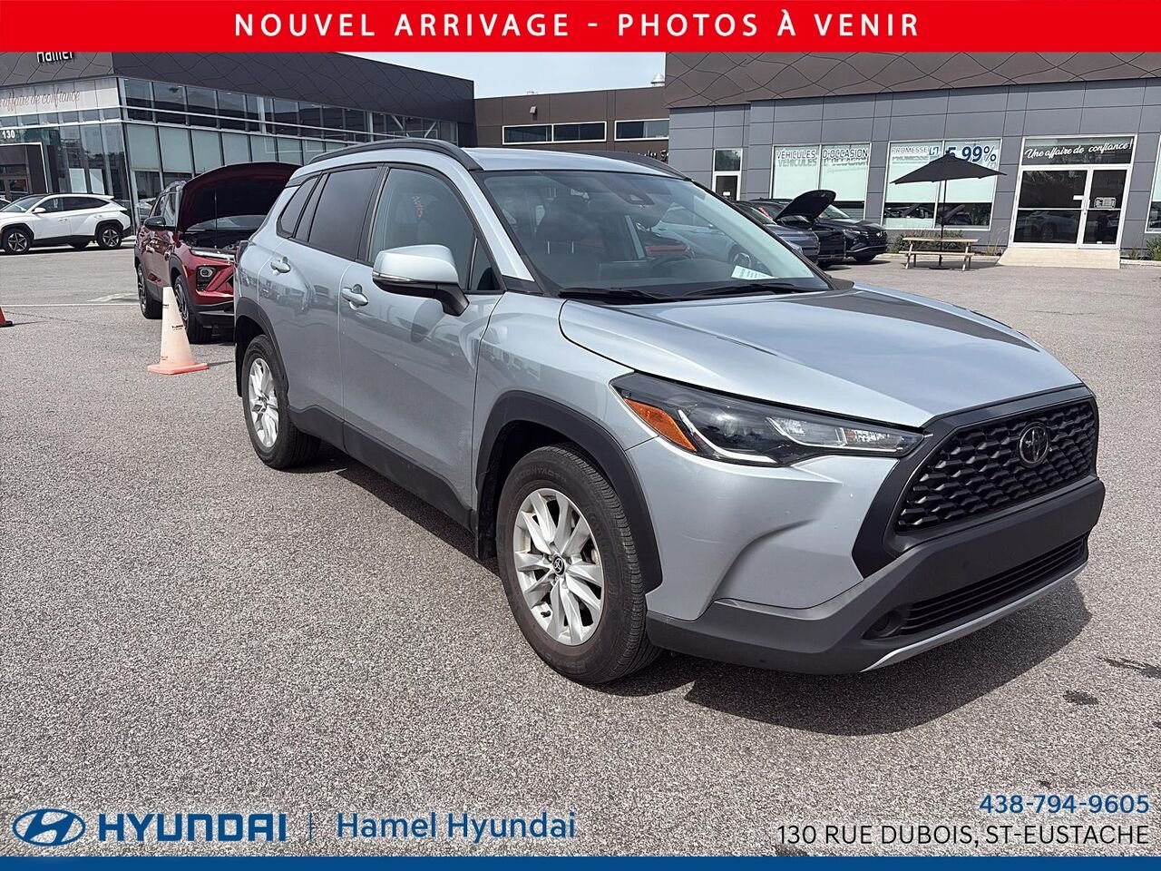 Toyota Corolla Cross 2022 Argent Saint-Eustache - photo #1