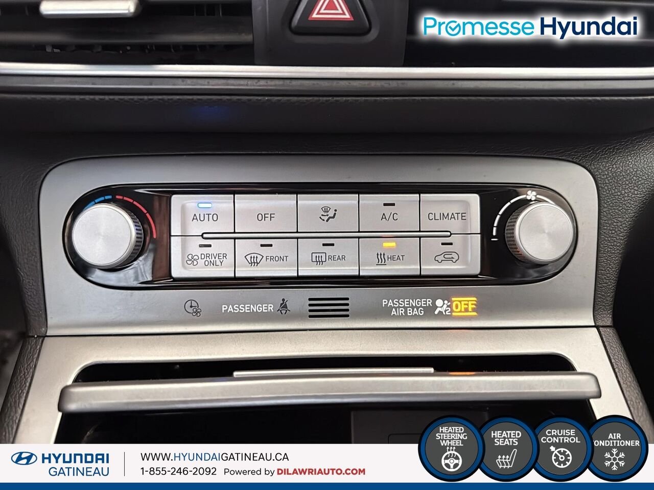 Hyundai Kona électrique Preferred TA *** Electrique , sieges chauffant , volants chauffants*** 2021 Blanc Ottawa & Gatineau - photo #18