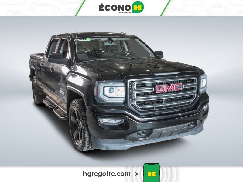 GMC Sierra 1500 730631 | SLE 4X4 GR ÉLEC A/C BLUETOOTH CAMÉRA MAGS 2018 Noir Laval - photo #0