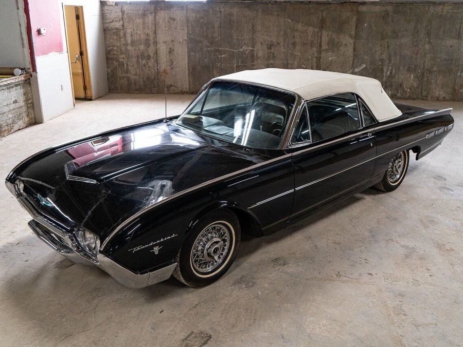 Ford Thunderbird 1962 1962 Noir