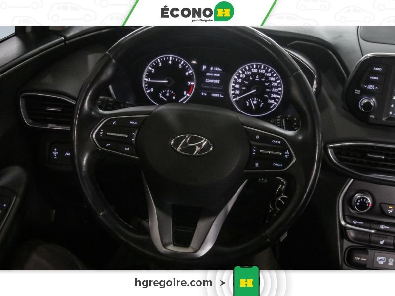 Hyundai Santa Fe 821378 | ESSENTIAL AUTO A/C GR ELECT CAMERA RECUL MAGS 2019 Argent Laval - photo #13