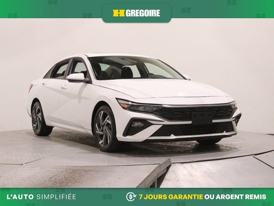 2025 Hyundai Elantra Preferred AUTO A/C TOIT NAV MAGS CAM RECUL BLEUTOO White