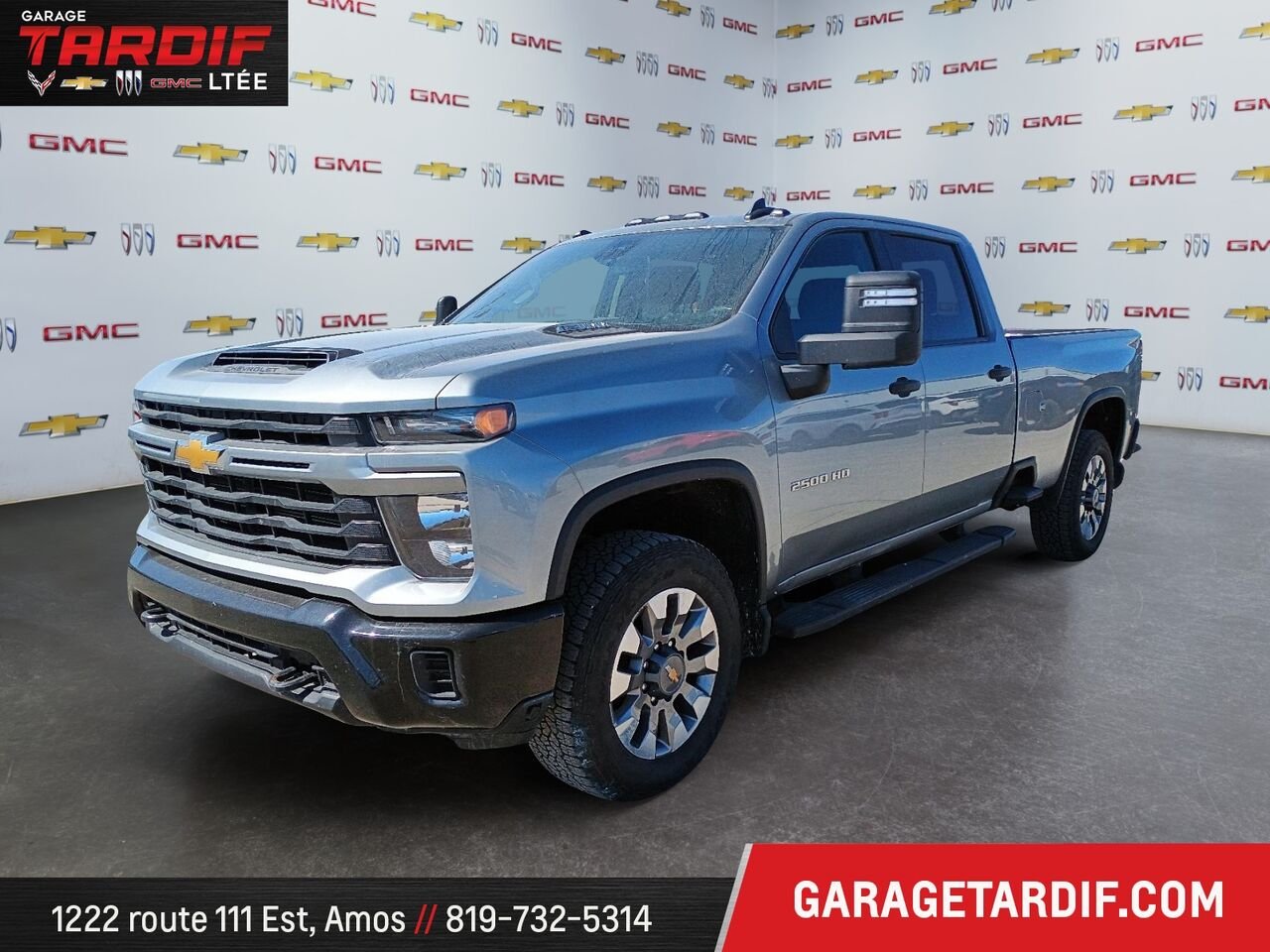 2024 CHEVROLET 2500 4RM CAISSE LONGUE CAB MULTIPLAC Grey Mont-Laurier - photo #0
