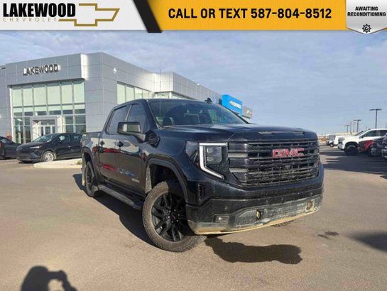 2025 GMC Sierra 1500 Elevation Premium 5.3L X31 | Heated Leather Bucket Seats Black