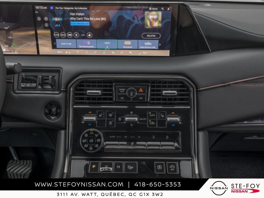 NISSAN Armada AR636 2026 Super noir